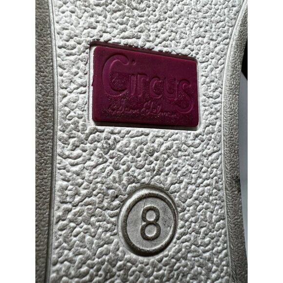 Sam Edelman Circus Suede Pom Pom Sneaker Shoes. Black. Size 8 - Picture 5 of 10